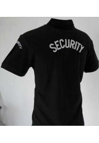 Security Cotton Polo T-shirt