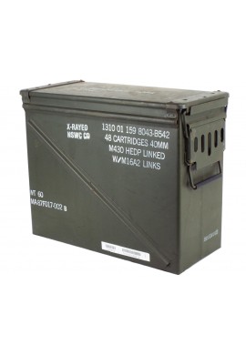 U.S. ARMY LARGE METAL AMMO. BOX (M548) - SIZE 7
