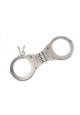 Nickel Hinged Handcuffs