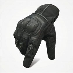 Soldiers Glove with protection Black
