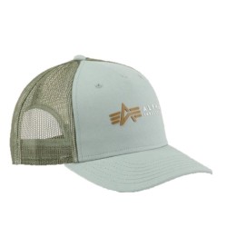 Alpha Industries Basic Trucker Cap Dusty Green