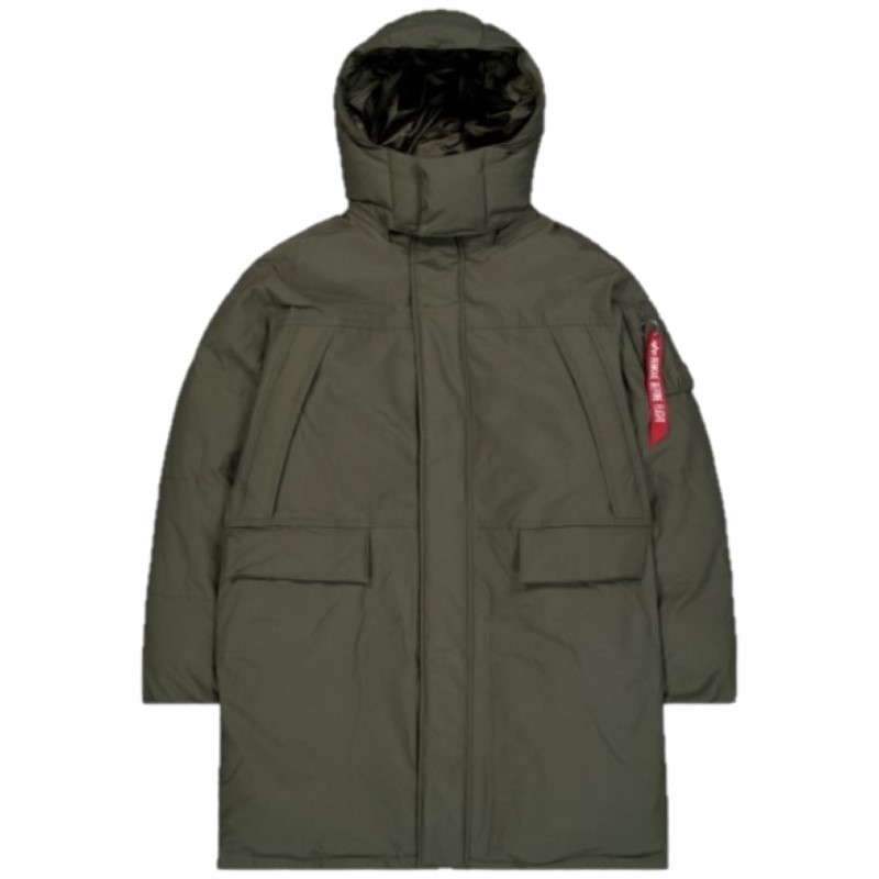 Alpha Industries Μπουφάν Puffer Parka Dark Olive Alpha Industries Μπουφάν Puffer Parka Dark Olive