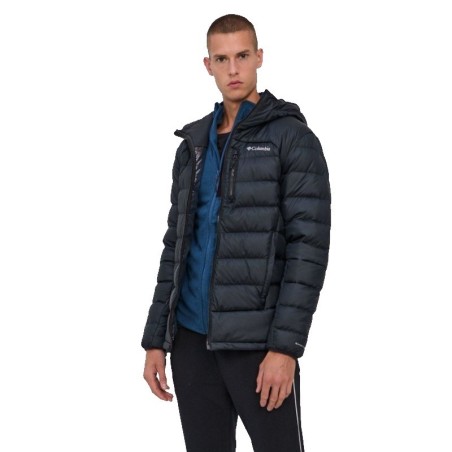 Columbia Autumn Park™ Down Hooded Μπούφαν Μαύρο