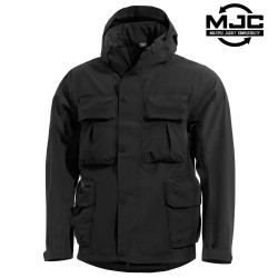 Pentagon Dias Hybrid Smock Parka Αδιάβροχο Μπουφάν Μαύρο