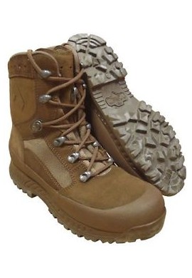 GB Combat Boots, "Haix", Brown