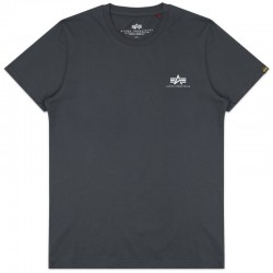 Alpha Industries Basic small logo T-Shirt-greyblack