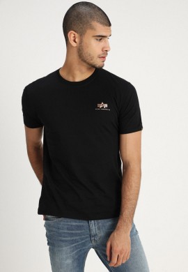 Alpha Industries T-Shirt Black/gold