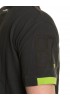 WX Premium Polo Charcoal w Flash Green T-Shirt