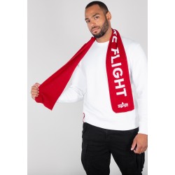 Alpha Industries Remove Before Flight Scarf-red