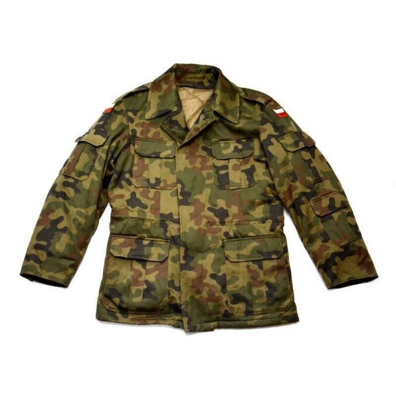 POLISH ARMY Winter camo Jacket - soldiers