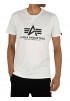 Alpha Industries Basic Τ-shirt Κοντομάνικο-λευκό