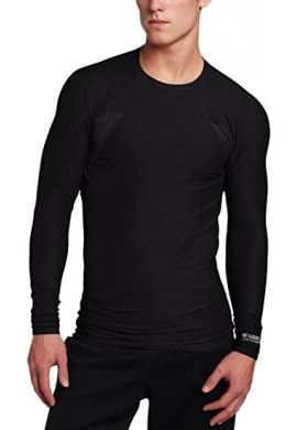 Black hawk Engineered Fit Shirt with Long Sleeve and Crew Neck BLACK