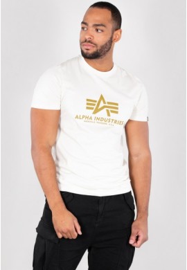 Alpha Industries Basic Τ-shirt vintage white