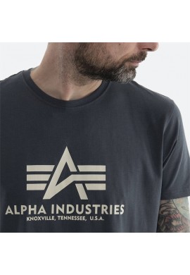 Alpha Industries Basic Τ-shirt greyblack