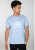 Alpha Industries Basic Τ-shirt light blue