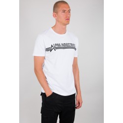 Alpha Industries T-shirt white/black