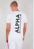 Alpha Industries Backpring T λευκό