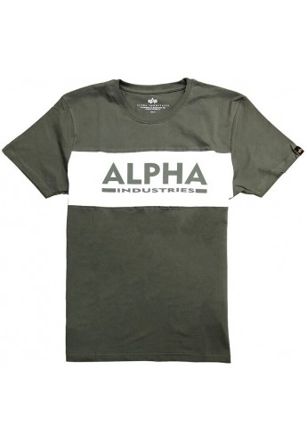 Alpha Industries Alpha Inlay T darkolive/white