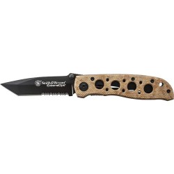 Smith & Wesson Ck5tbsd Desert Tan Extreme Ops Tanto Folding Knife