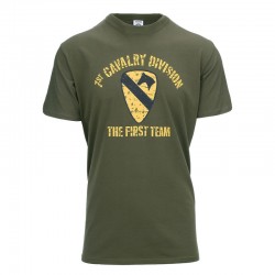 T-shirt : 1st Cavalry Division Κοντομάνικο Fostex