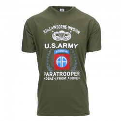 T-shirt U.S. Army Paratrooper 82ND Κοντομάνικο Fostex