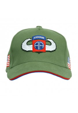 Baseball Cap 82nd Airborne WWII 3D