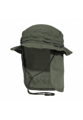 Pentagon Kalahari Boonie Hat Καπέλο με Προστατευτικό Αυχένα Camo Green