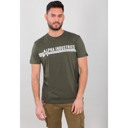 Alpha Industries T-shirt Olive/White