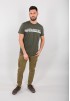 Alpha Industries T-shirt Olive/White