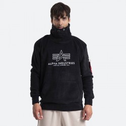Alpha Industries Turtle-Neck Sweater Polar Fleece Μαύρο