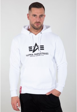 Alpha Industries Basic Hoody White