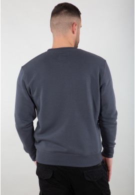 Alpha Industries Basic Sweater Grey Black/Black