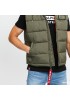 Alpha Industries Hooded Puffer Vest FD Γιλέκο Sage Green