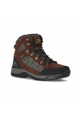Chavez Dark Brown Hiking Boots Trespass