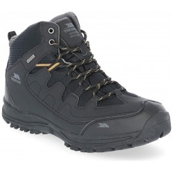 Finley Black Golden Brown Hiking Boots Trespass