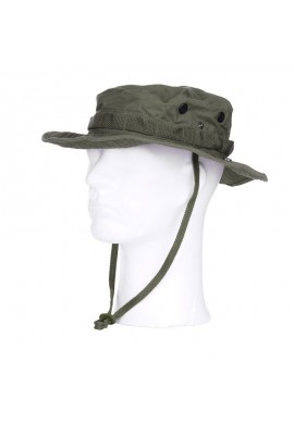 Bush Hat With Memory Wire Green