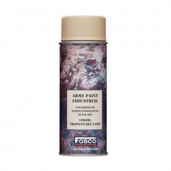 FOSCO Spray army paint 400 ml-tropentarn sand