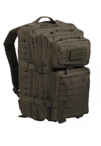 MIL-TEC Σακίδιο Πλάτης 36L US Olive Laser Cut Assault Backpack