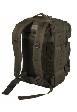 MIL-TEC 36L US Olive Laser Cut Assault Backpack