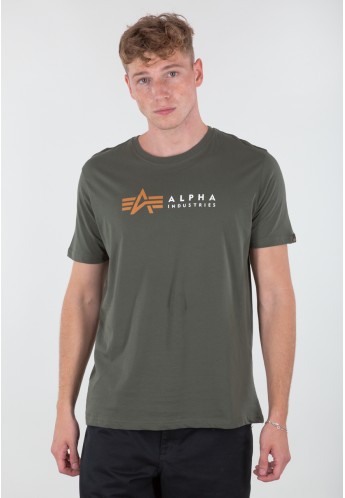 Alpha Industries Alpha Label T Dark Olive - soldiers