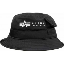 Alpha Industries Utility Bucket Hat Black