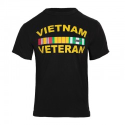 Κοντομάνικο T-shirt Vietnam Μαύρη