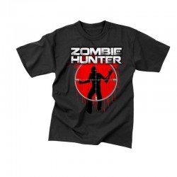 T-shirt Zombie Hunter Black