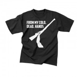 T-shirt For My Cold Dead Hands Black
