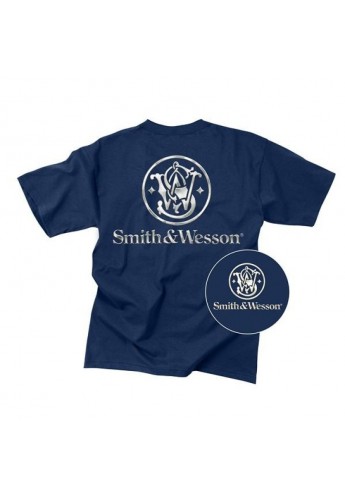 Κοντομάνικο Smith & Wesson Μπλε