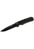 Maserin Sport Folding Knife 3.5" 440 Black Plain Blade