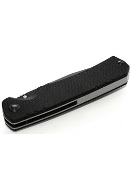 Maserin Sport Folding Knife 3.5" 440 Black Plain Blade