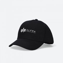 Alpha Industries Alpha Cap Καπέλο Μαύρο