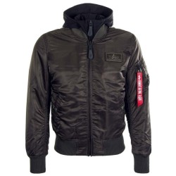 Alpha Industries MA-1 D-Tec Flight Jacket Black Olive