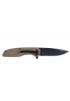 Smith & Wesson Drop Point FDE Nylon Folding Knife